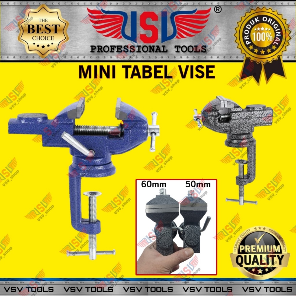 Jual Catok Meja Mini Full Besi Ragum mini Bench Vise VSV Ragum kecil ...