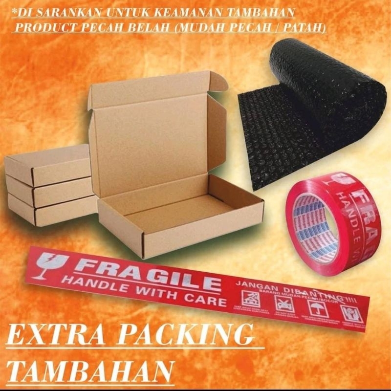 Jual Packing Extra Kardus Bubble Wrap Fragile Kardus Tambahan Shopee Indonesia 8255