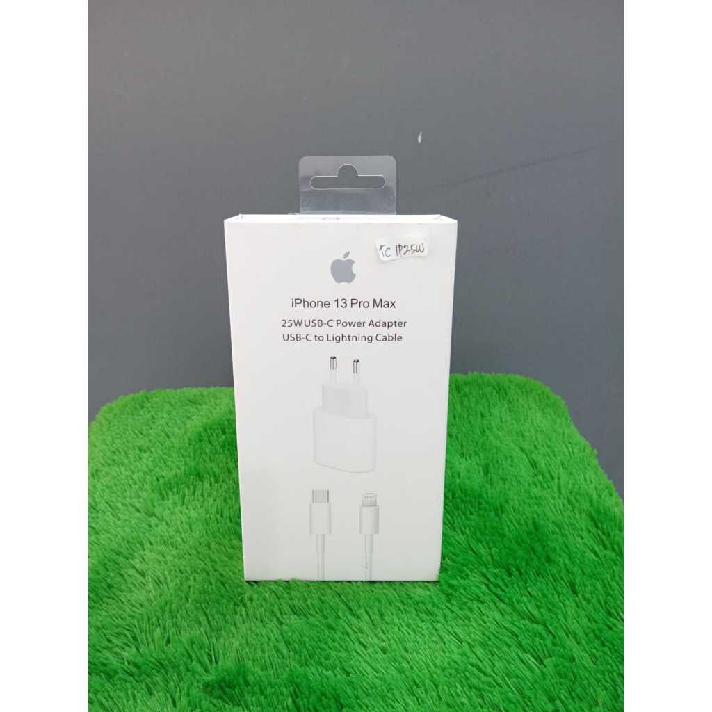 Jual 25W USBC POWER ADAPTER USBC TO LIGHTNING CABLE IPHONE 13 PRO MAX