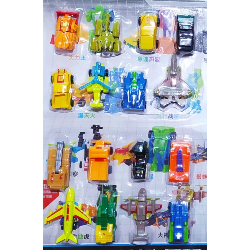 Jual Mainan Mobilan Robot Isi 8pcs Shopee Indonesia