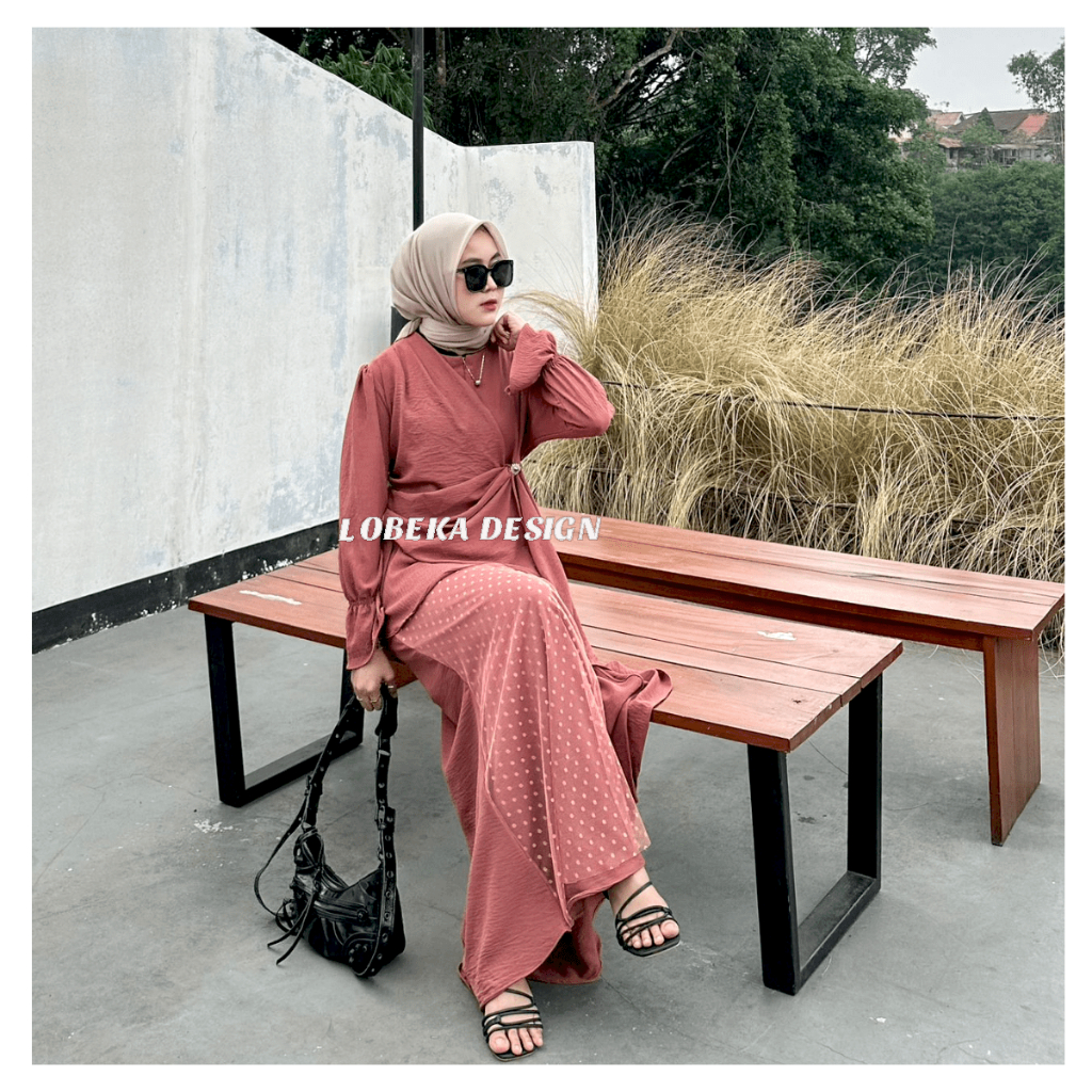 Jual DRESS PREMIUM/DRESS MALAYSIA/DRESS KONDANGAN/DRESS KEKINIAN/TULLE