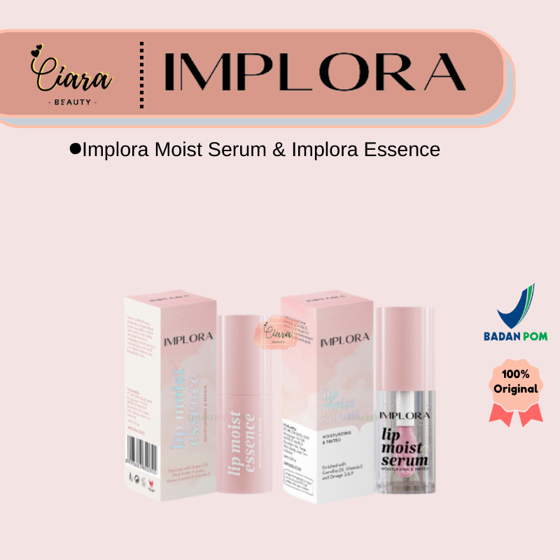 Jual Implora Lip Moist Serum & Moist Esencee | Shopee Indonesia