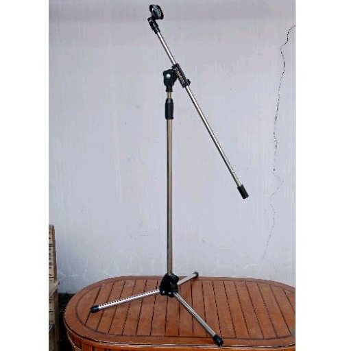 Jual Stand Mic Panjang Stainless Free Holder Mic Shopee Indonesia