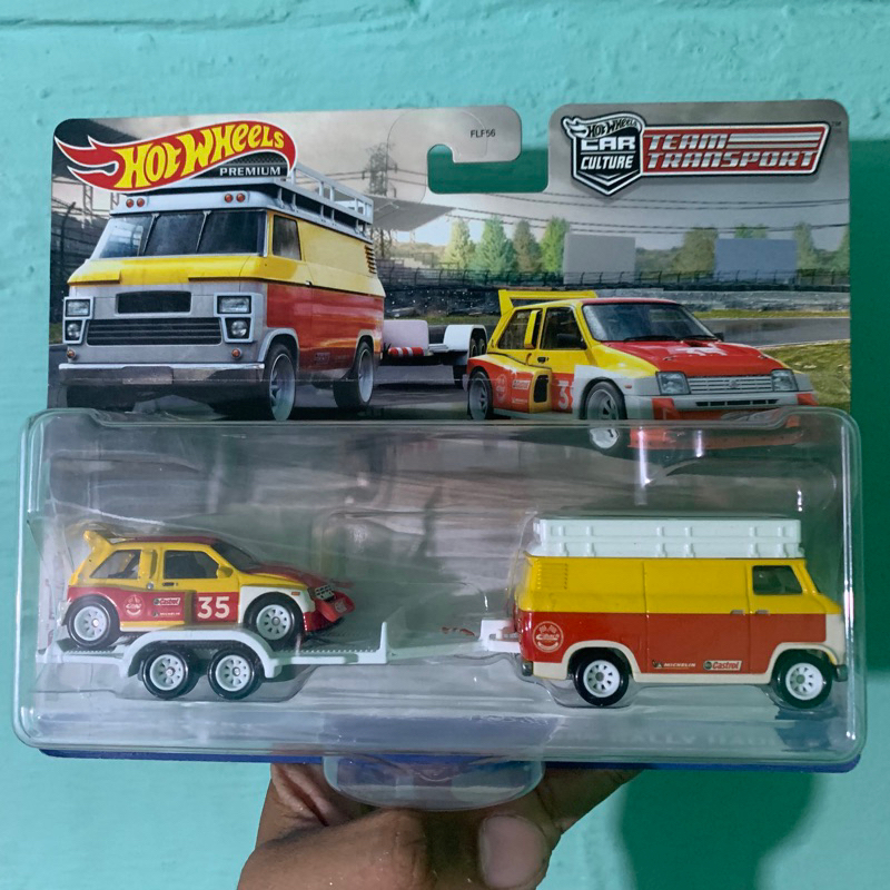 Jual Hotwheels Team Transport Mg Metro 6r4 And Hw Rally Hauler Shopee Indonesia 0705