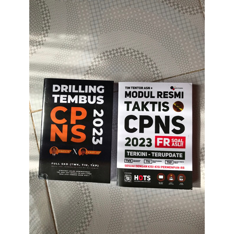 Jual Modul Resmi Taktis CPNS/ Buku CPNS 2023 | Shopee Indonesia