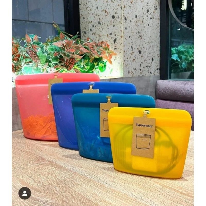 Jual Tupperware original ultimate silicone bag 4pcs | Shopee Indonesia