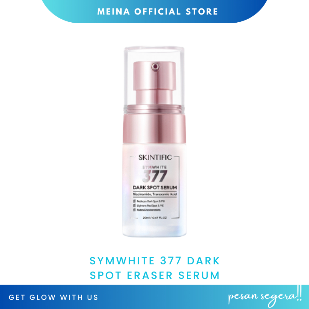 Jual SKINTIFIC SYMWHITE 377 DARK SPOT ERASER SERUM 20ML / BRIGHTENING ...