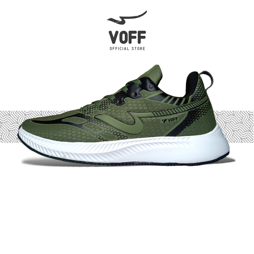 Jual Voff - Sepatu Running Sneakers Pria Wanita Massive green edition ...