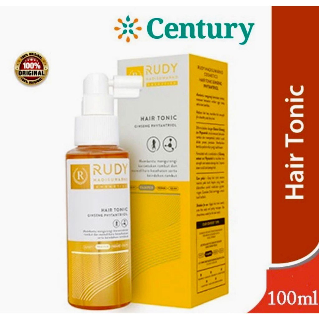 Jual RUDY HAIR TONIC GINSENG+PHYTANTRIOL 100 ML / HAIR LOSS TONIC ...