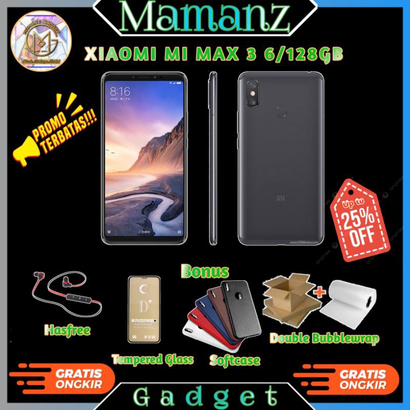 Jual Xiaomi Mi Max 3 6 GB RAM Terlengkap & Harga Terbaru Desember