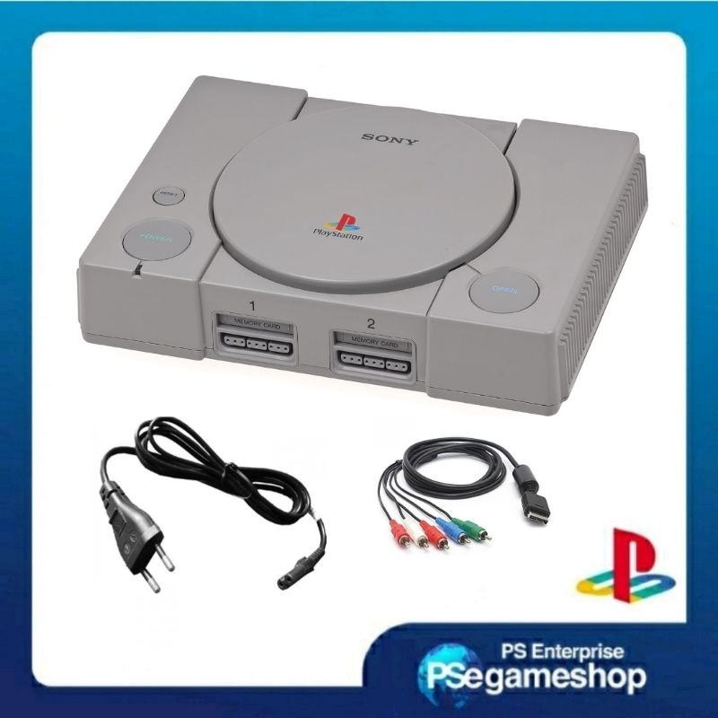 Jual PlayStation One Console ( Console Only + Kabel power/komponent ...