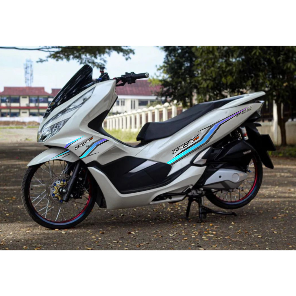 Jual STRIPING TRANSPARAN PCX 150 LOKAL GRAFIS 3 | Shopee Indonesia