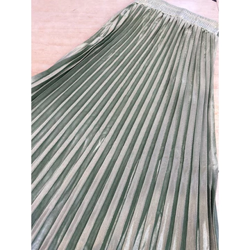 Rok Plisket Beludru Panjang Import PREMIUM