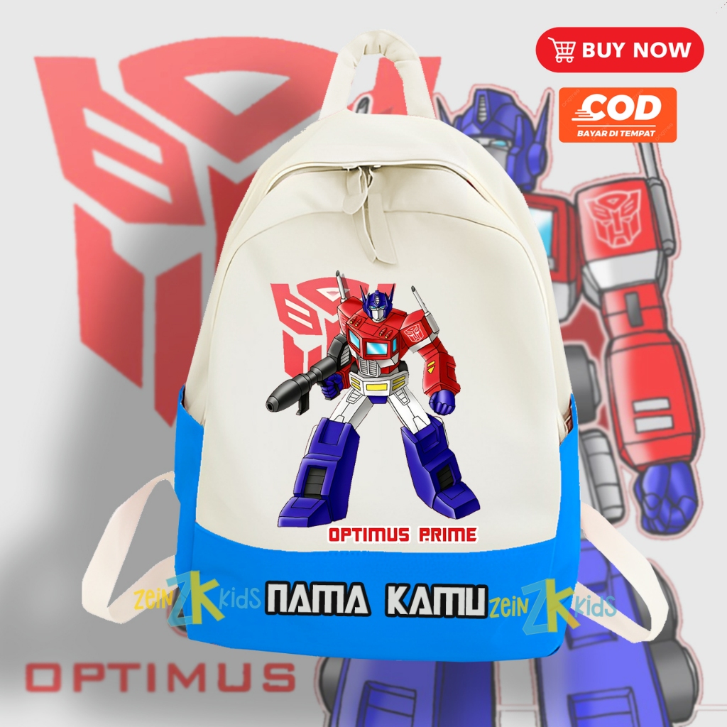 Jual Tas Anak Ransel Anak Transformers Optimus Prime Shopee
