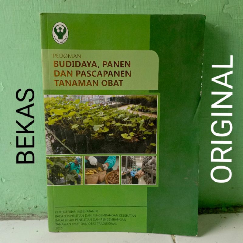 Jual ( Full Colour ) Buku Pedoman Budidaya Panen dan Pascapanen Tanaman