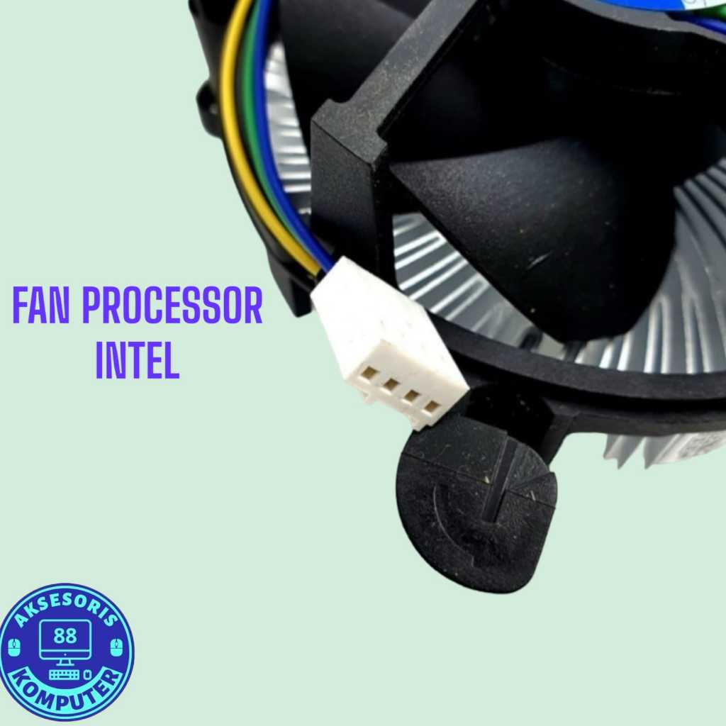 Jual FAN Processor Intel LGA 775 1150 1151 1155 1156 STD Heatsink Kipas ...