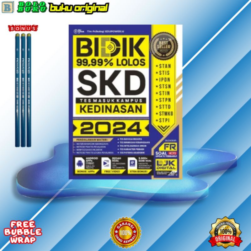 Jual BUKU KEDINASAN 2024 BIDIK 99 99 LOLOS SKD TES KAMPUS KEDINASAN   Id 11134207 7r98r Lmy8bu2o5mln78