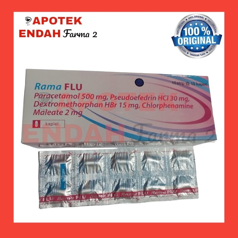 Jual RAMAFLU TABLET PERBOX untuk demam batuk pilek | Shopee Indonesia