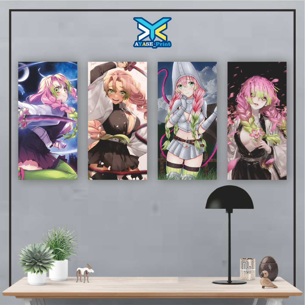 Jual Wall Decor KANROJI MITSURI DEMON SLAYER KIMETSU NO YAIBA Pajangan ...