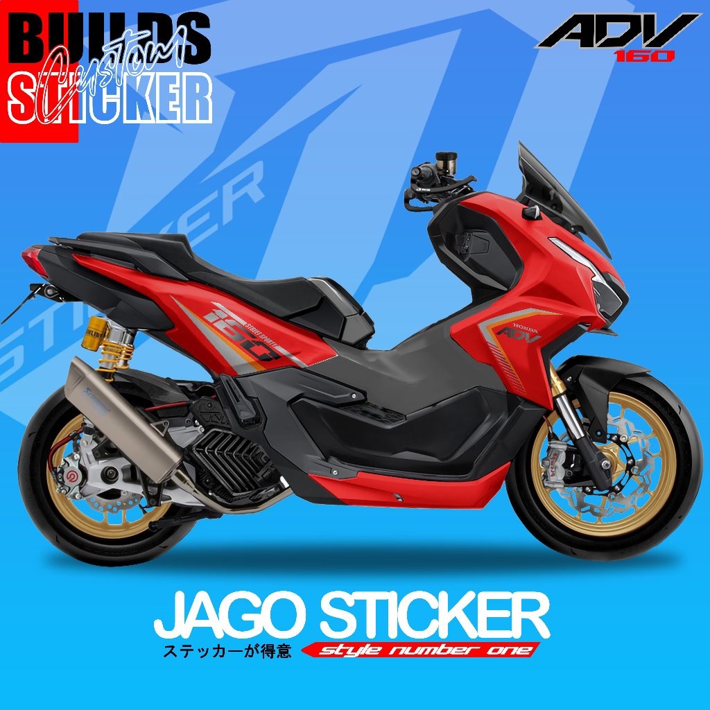 Jual striping custom honda adv160 - 150 terbaru vol2 | Shopee Indonesia