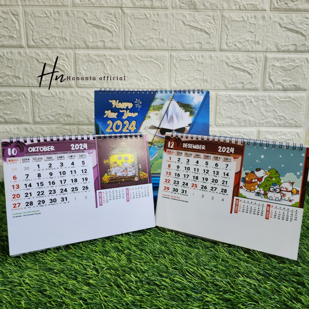 Jual KALENDER MEJA SWEET MOMENT ATAU CUTE CARTOON / KALENDER DUDUK ...