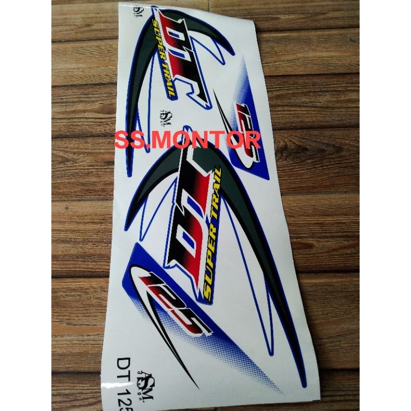 Jual STICKER STIKER STRIPPING YAMAHA DT 125 MALAYSIA 2007 | Shopee ...
