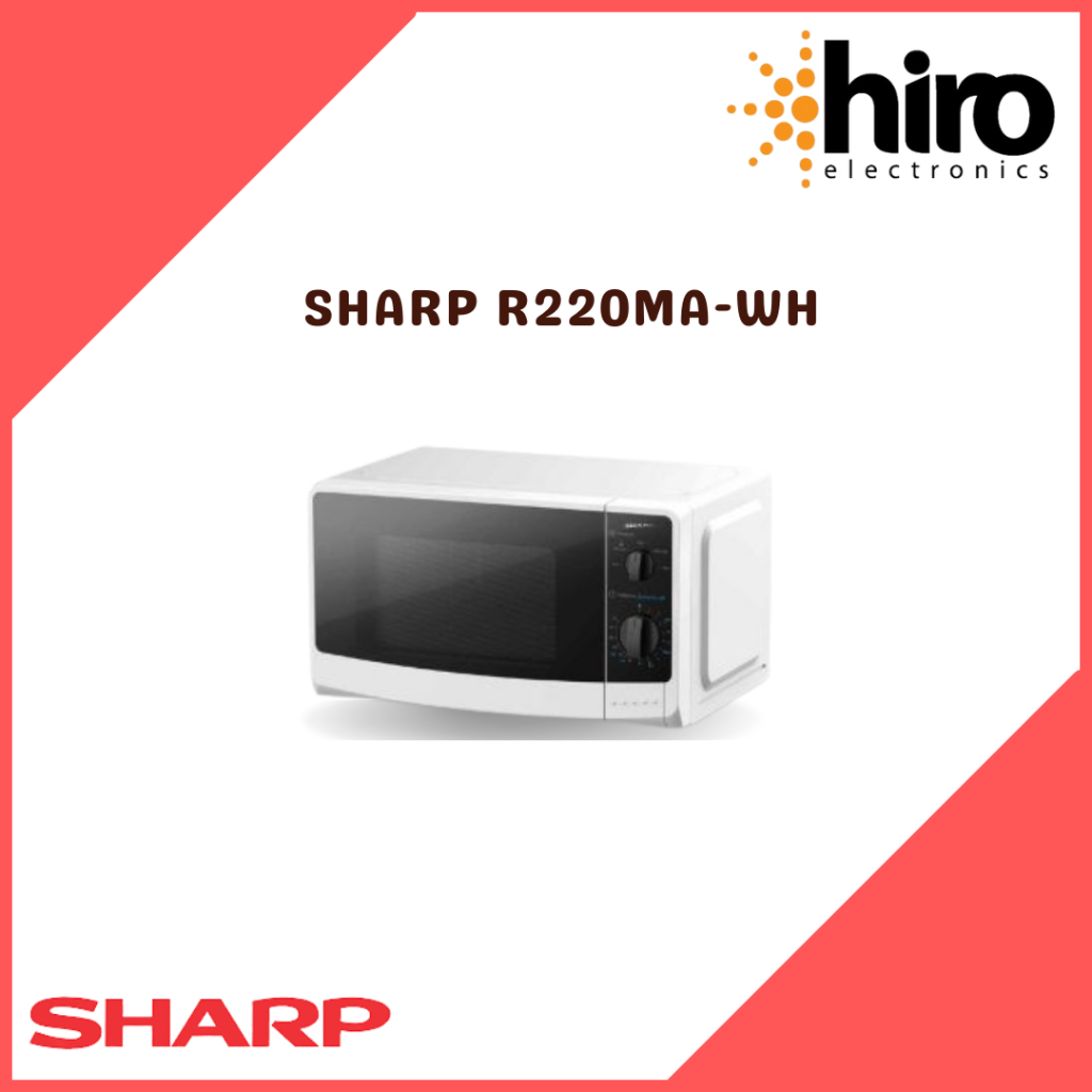 Jual MICROWAVE SHARP R220MA-WH (KHUSUS WILAYAH MAGELANG&SEKITARNYA ...