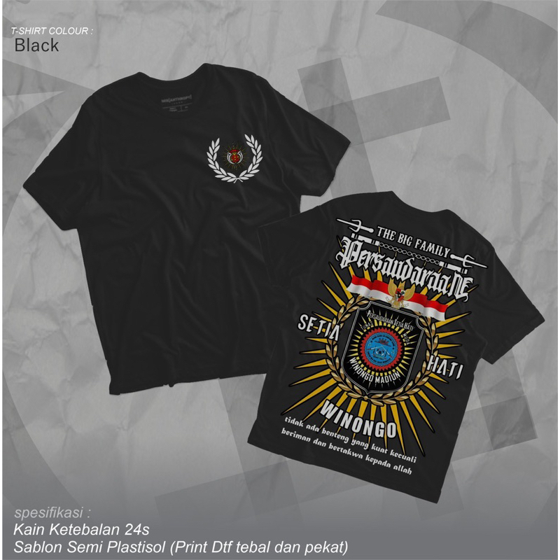 Jual Kaos Pshw 1903 The Big Family Persaudaraan Setia Hati Winongo ...
