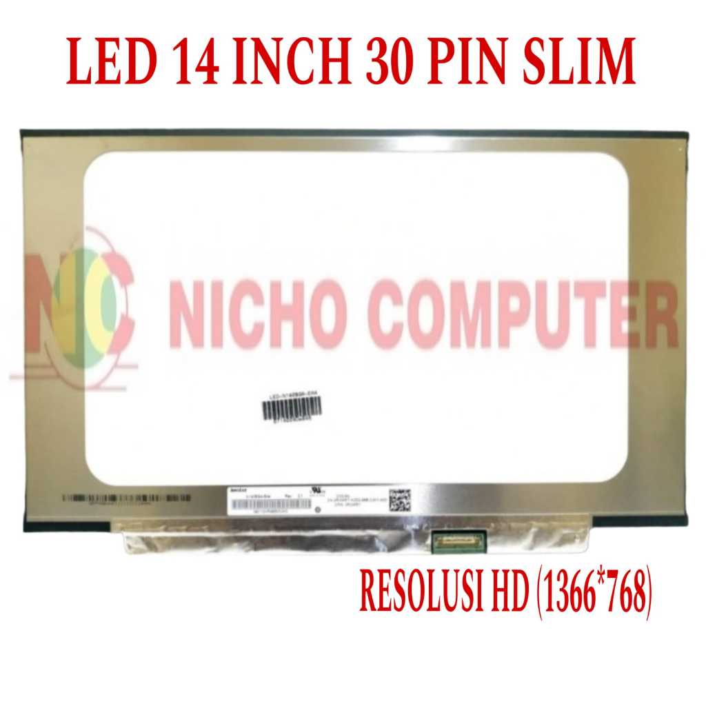 New 14 HD LCD LED Screen Display N140BGA-EA4 REV.C1 – Matte Finish, 1366x768 Resolution, Universal Replacement