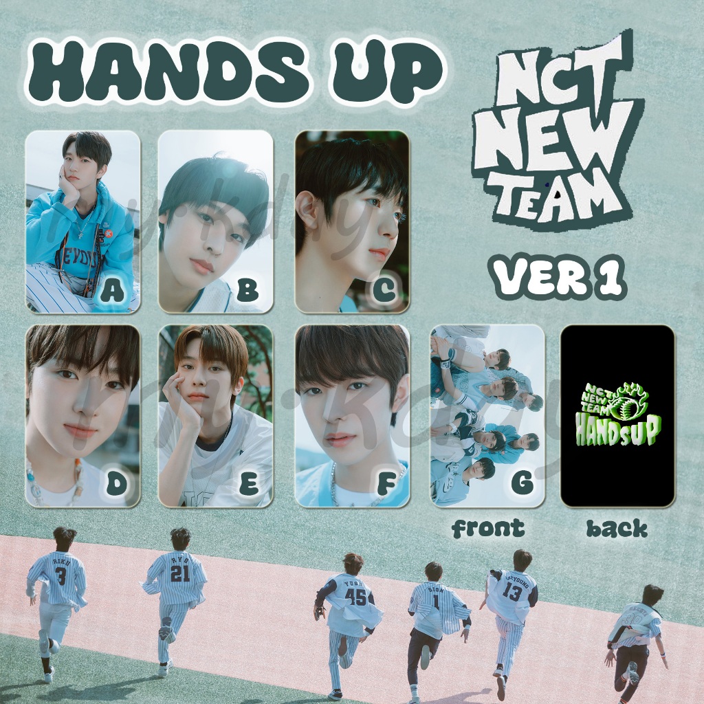 Jual PC-1432, Unofficial Photocard NCT New Team NCT WISH Hands Up