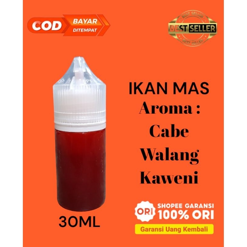 Jual Essen Oplosan Aroma Cabe Walang Kaweni Essen Ikan Mas Harian Lomba 30ml Shopee Indonesia 8761