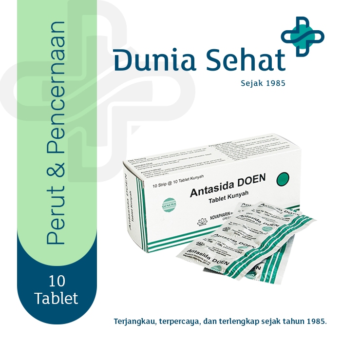 Jual Antasida Doen 10 Tablet Shopee Indonesia