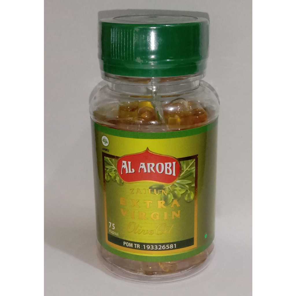 Jual Kapsul Minyak Zaitun Al Arobi Jaitun Asli Murni Original 100% Arab ...