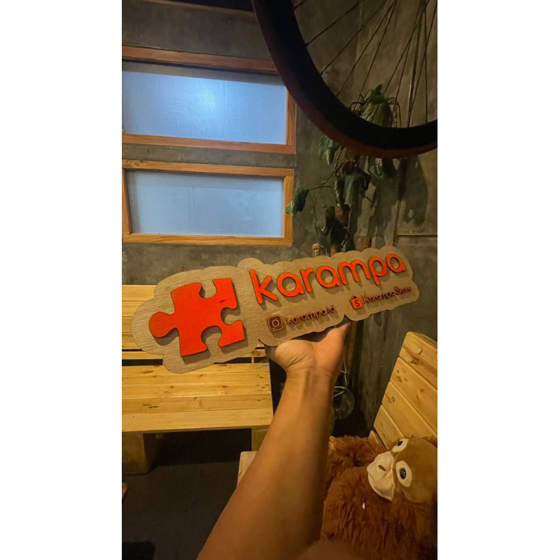 Jual Wall Sign Custom 2 Layer | Shopee Indonesia