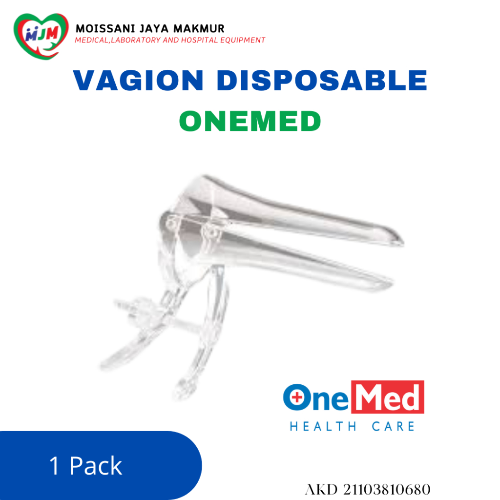 Jual Vagion Disposable Vaginal Speculum Onemed/Spekulum Onemed Cocor Bebek Plastik Steril