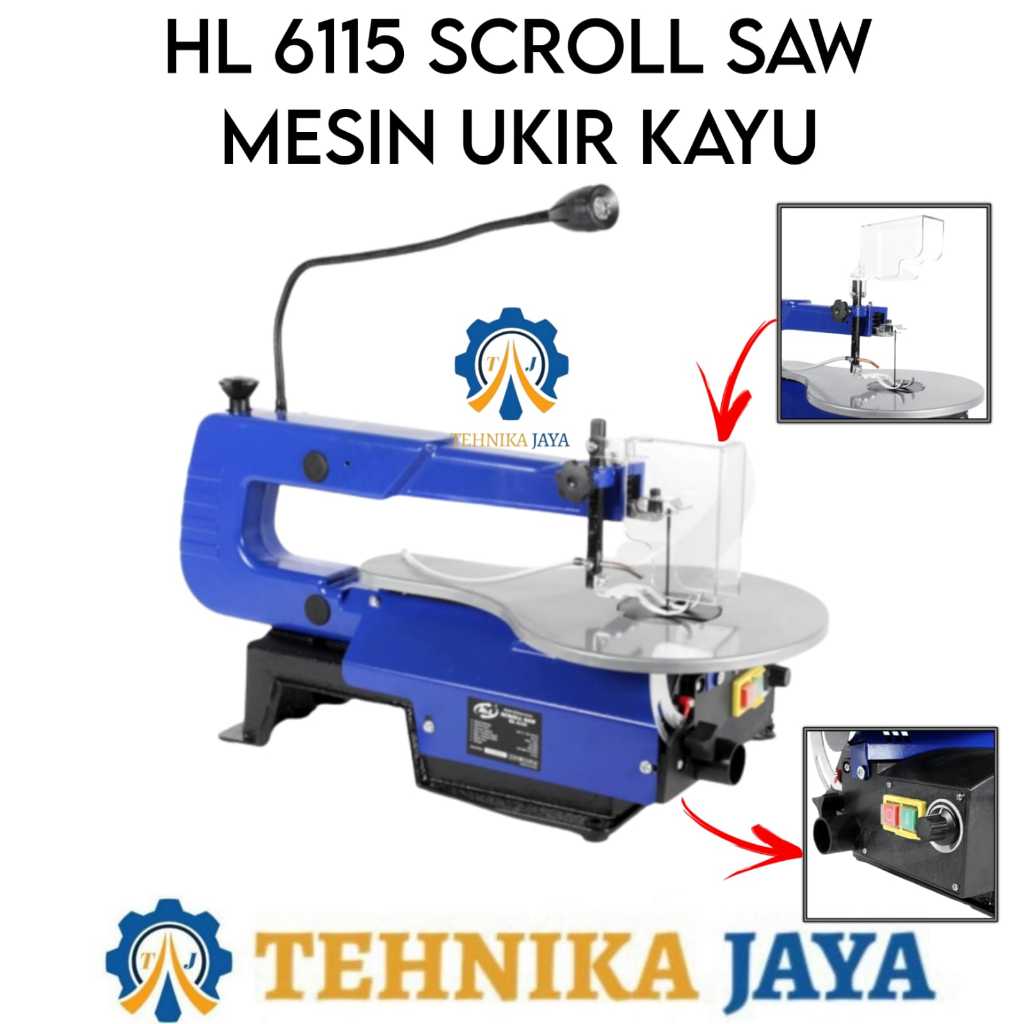 Jual Hl Scroll Saw Mesin Gergaji Ukir Kayu H L Shopee Indonesia