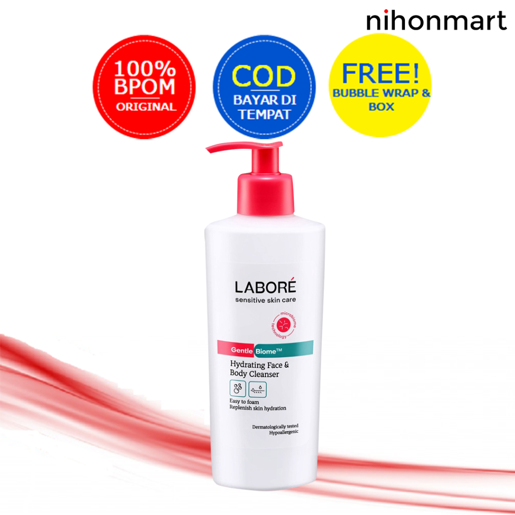 Jual Labore Gentle Biome Hydrating Face & Body Cleanser 250ml | Shopee ...