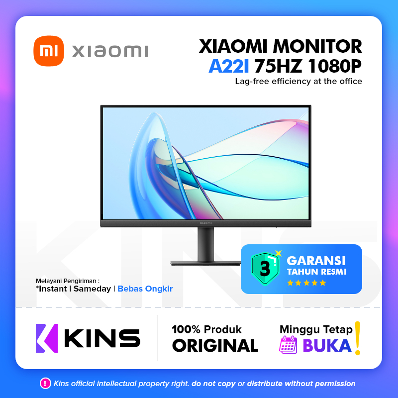 Jual Xiaomi Monitor A22i 22 inch Monitor LED XIAOMI A22i 22 1080p FHD ...