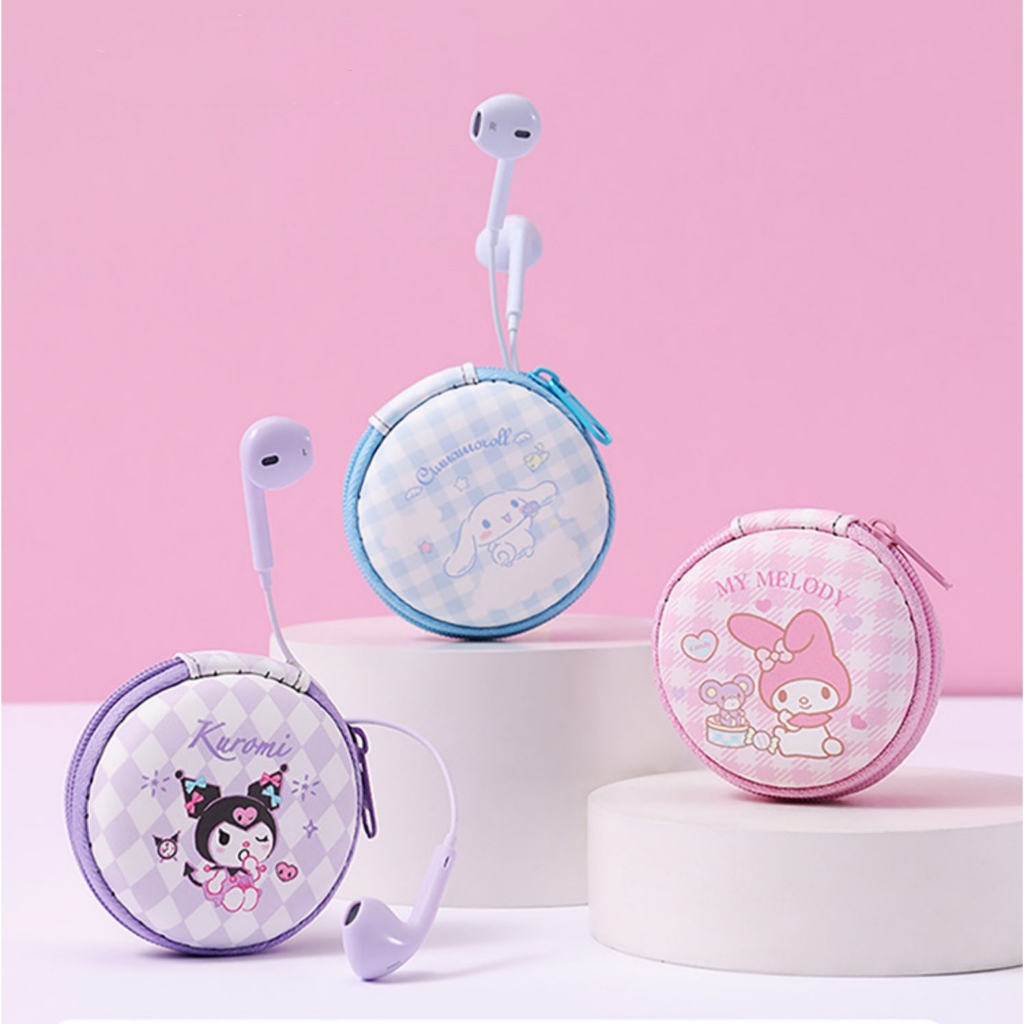 Jual MINISO sanrio Kuromi Cinnamoroll My Melody 3.5mm in Ear