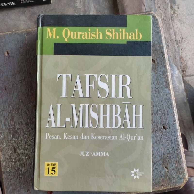 Jual Buku Tafsir Al Mishbah Volume 15 Original Shopee Indonesia