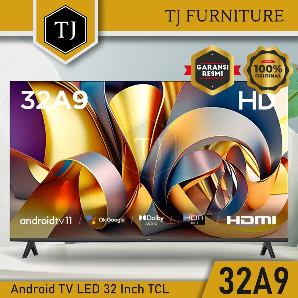 Jual TCL Smart TV LED 32″ HDR 10 / TV Android HD 32 Inch 32A9 A9 ...
