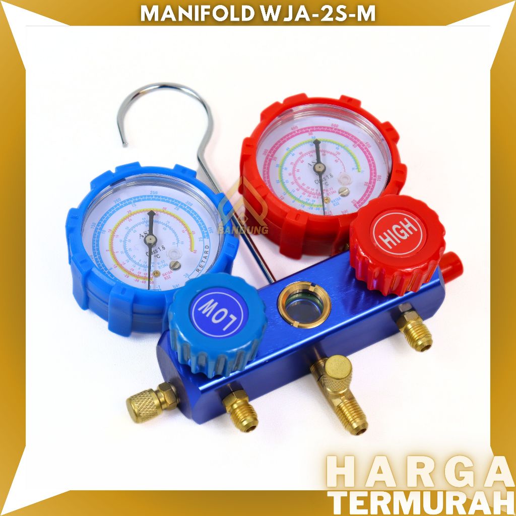 Jual MANIFOLD DOUBLE TEKANAN TINGGGI R32 & R410 PREMIUM CLASS ...