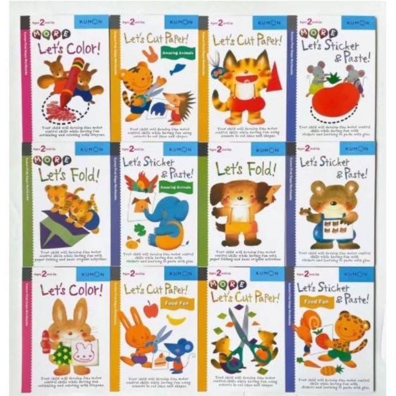 Jual Kumon First Steps Workbook - Ages 2 and Up (Ecer) | Shopee Indonesia