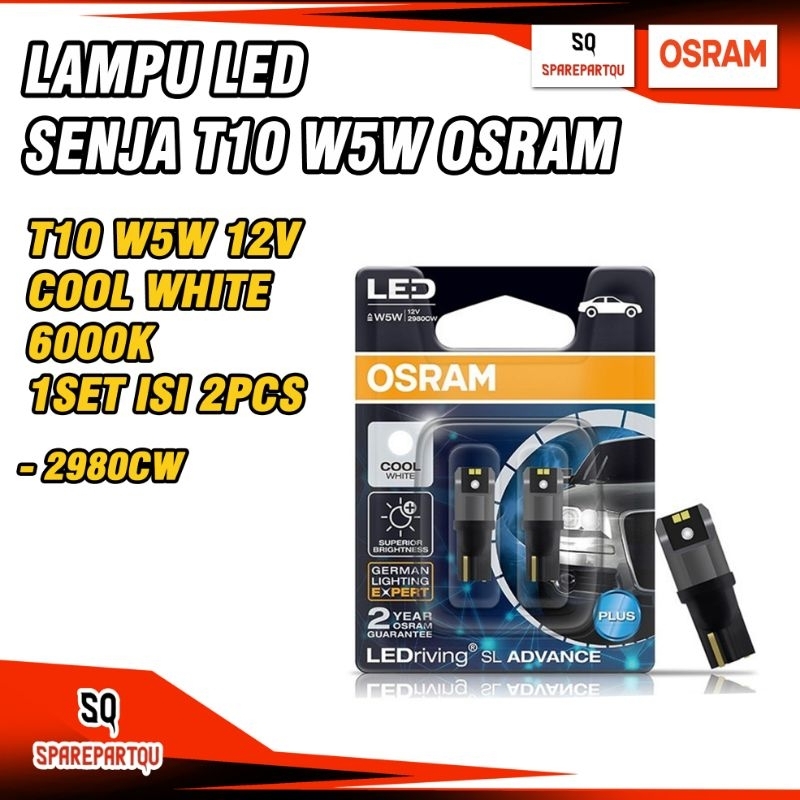 Jual Lampu Led Senja T Osram K V W W Set Isi Pcs Cw Shopee Indonesia