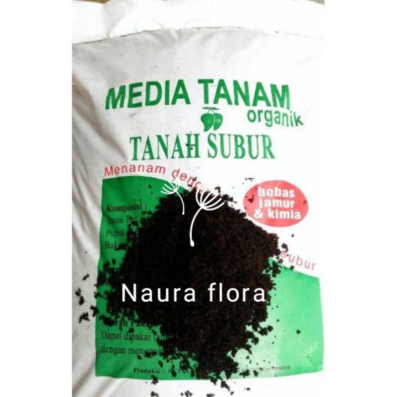 pupuk media tanah subur/pupuk humas kompos/pupuk organik 500gram
