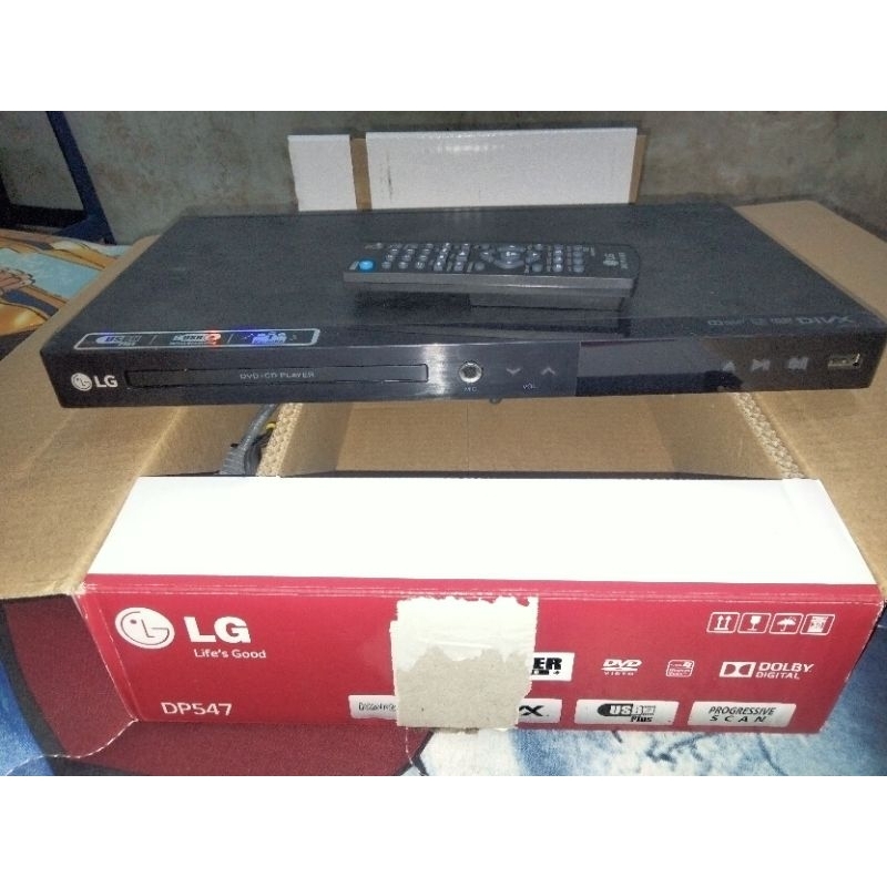 Jual DVD PLAYER LG DP547 SECOND Shopee Indonesia