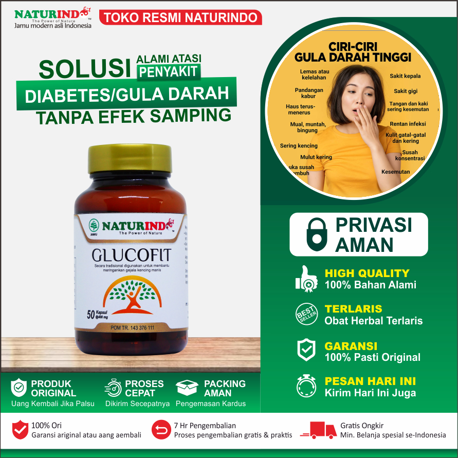 Jual Glucofit Obat Diabetes Herbal Gula Darah Tinggi Jamu Diabet