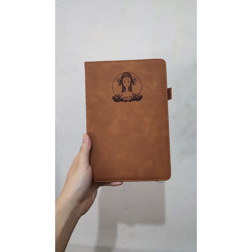 Jual [KHUSUS GROSIR] Buku Agenda Notebook Kulit Custom Ukuran A5/ Buku