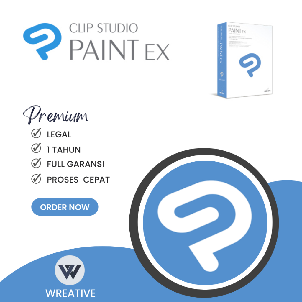 Jual Clip Studio Paint EX v2.1.0 & v1.12.8 (include CSP EX Materials
