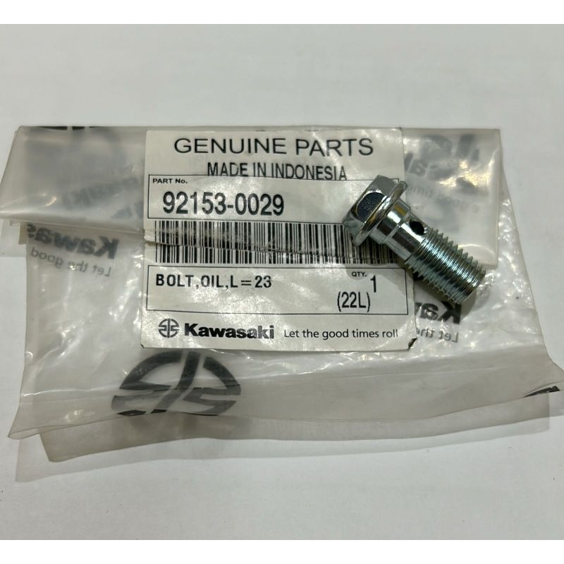 Jual Baut selang master rem Ninja 2tak r rr ss Blitz KLX 150 original ...